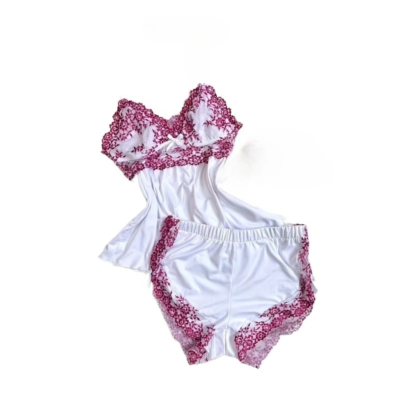 Summer Sexy Underwear Pajamas European and American New Comfortable Breathable High Elastic Loungewear 2-piece Set Women's 2026
Summer Sexy Underwear Pajamas European and American New Comfortable Breathable High Elastic Loungewear 2-piece Set Women's 2026