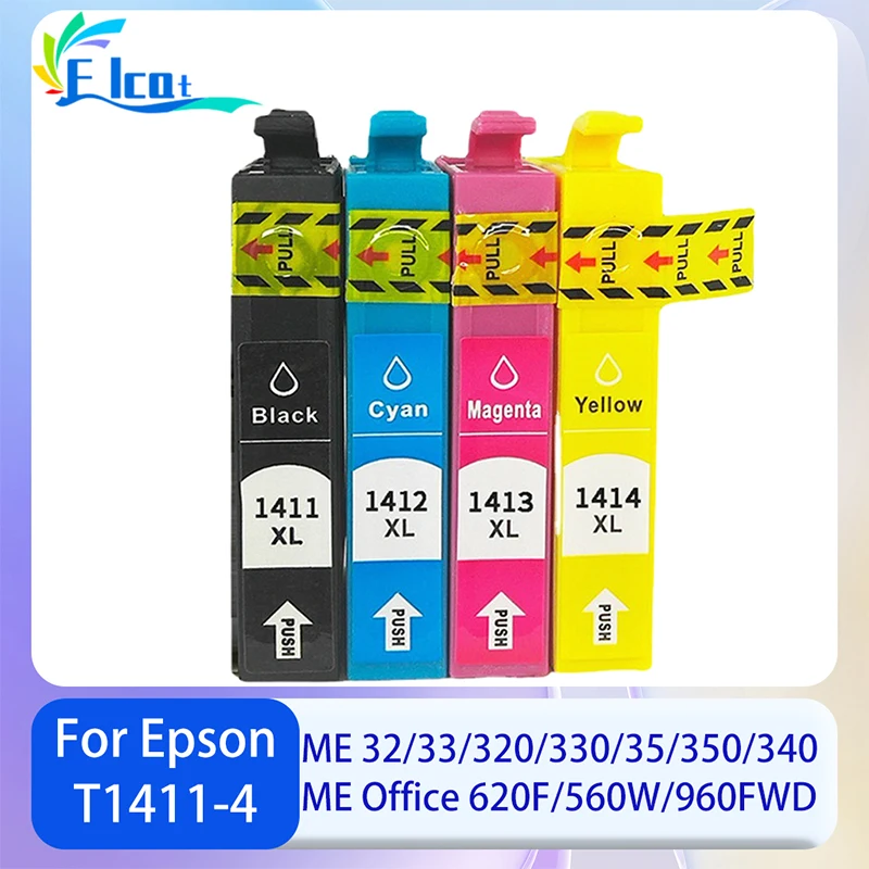 Совместим с картриджем Epson 141 T141 T1411-T1414 для Epson ME 32/33/320/330/35/350/340 ME Office 620F/560W/960FWD/900WD
Совместим с картриджем Epson 141 T141 T1411-T1414 для Epson ME 32/33/320/330/35/350/340 ME Office 620F/560W/960FWD/900WD