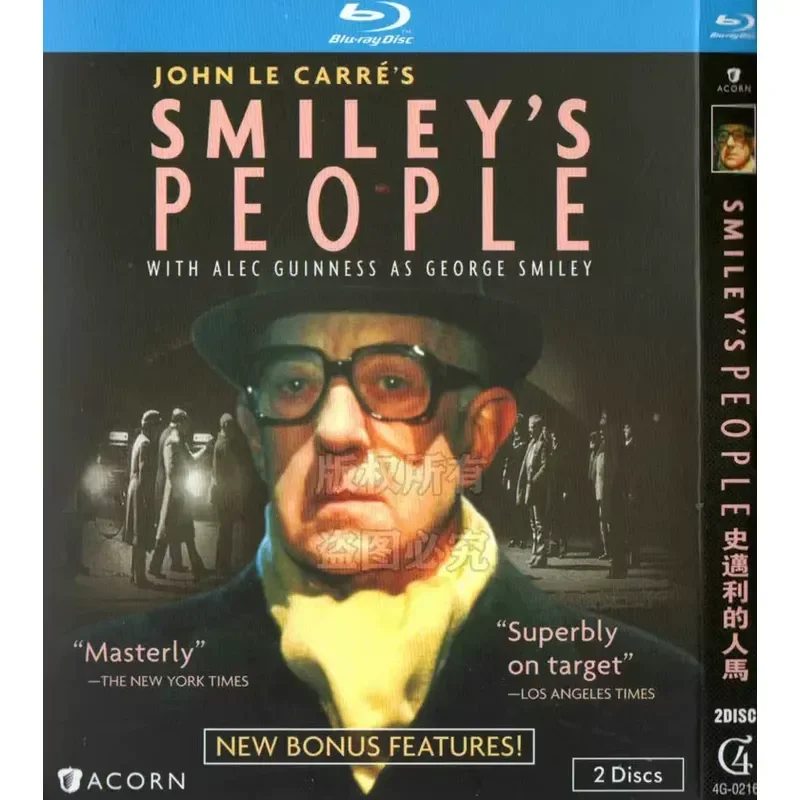 British TV Series Smiley's People Blu-ray BD1080p High Definition 2 Disc
British TV Series Smiley's People Blu-ray BD1080p High Definition 2 Disc
