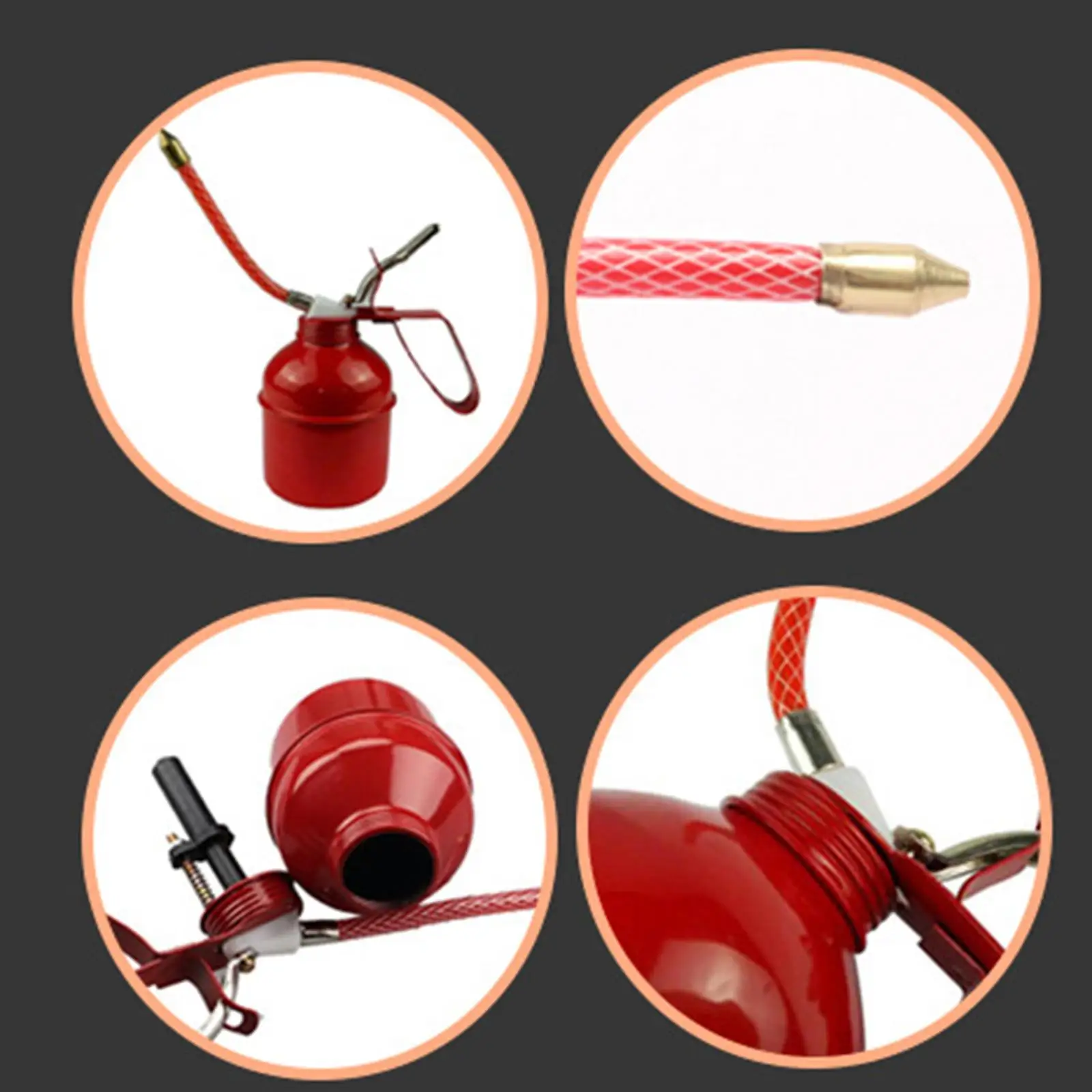 Hand Pump Oiler Stainless Steel Oil Can with Tube Spouts for Industrial Motor Lubrication Needs
Hand Pump Oiler Stainless Steel Oil Can with Tube Spouts for Industrial Motor Lubrication Needs