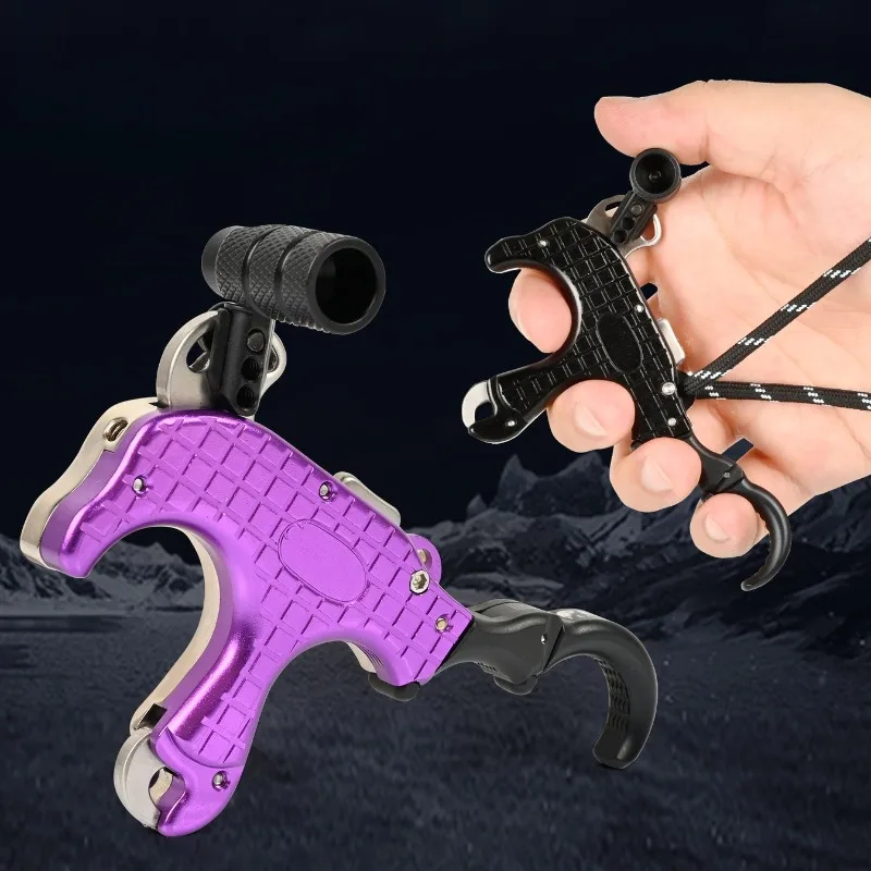 Aluminum Alloy Bow Release 3/4 Finger Switchable Adjustable Compound Bow Release Hunting and Target Shooting Angle Trigger
Aluminum Alloy Bow Release 3/4 Finger Switchable Adjustable Compound Bow Release Hunting and Target Shooting Angle Trigger