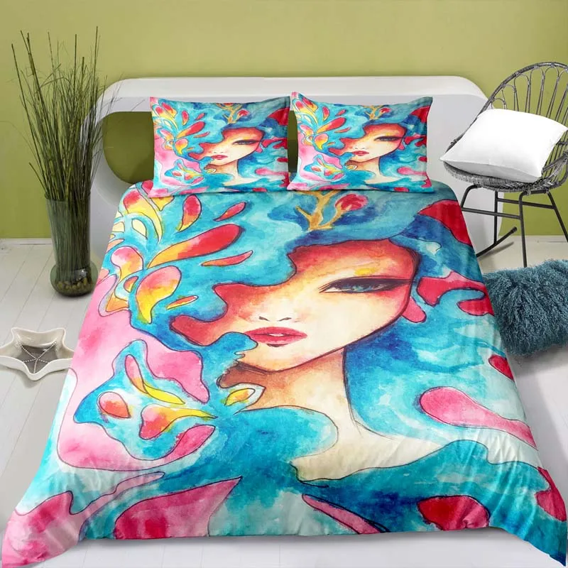 Abstract Oil Painting Digital Printing Duvet Cover Pillowcase for Girls Kids Adult Bedroom Decor Polyester King Size Quilt Cover
Abstract Oil Painting Digital Printing Duvet Cover Pillowcase for Girls Kids Adult Bedroom Decor Polyester King Size Quilt Cover