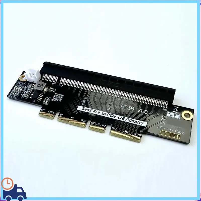 Новейшая карта адаптера EDSFF 4C+ для Pcie5.0 X16 Gen-Z 4C+ для Pcie X16, поддержка карт адаптера Gen5 PCI-E 5,0 512 Гбит/с
Новейшая карта адаптера EDSFF 4C+ для Pcie5.0 X16 Gen-Z 4C+ для Pcie X16, поддержка карт адаптера Gen5 PCI-E 5,0 512 Гбит/с