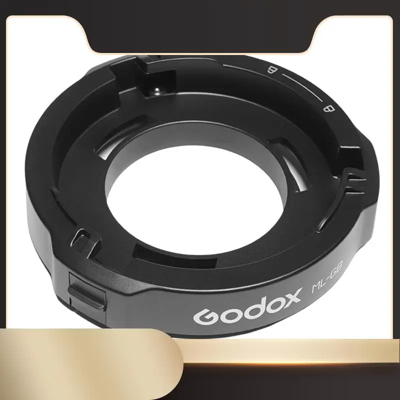 Godox ML-GB Bowens Adapter For Ml100bi & Ml60iibi ML60BI ML60 AD300PRO Godox To Bowens Mount Adapter Ring-N36R
Godox ML-GB Bowens Adapter For Ml100bi & Ml60iibi ML60BI ML60 AD300PRO Godox To Bowens Mount Adapter Ring-N36R