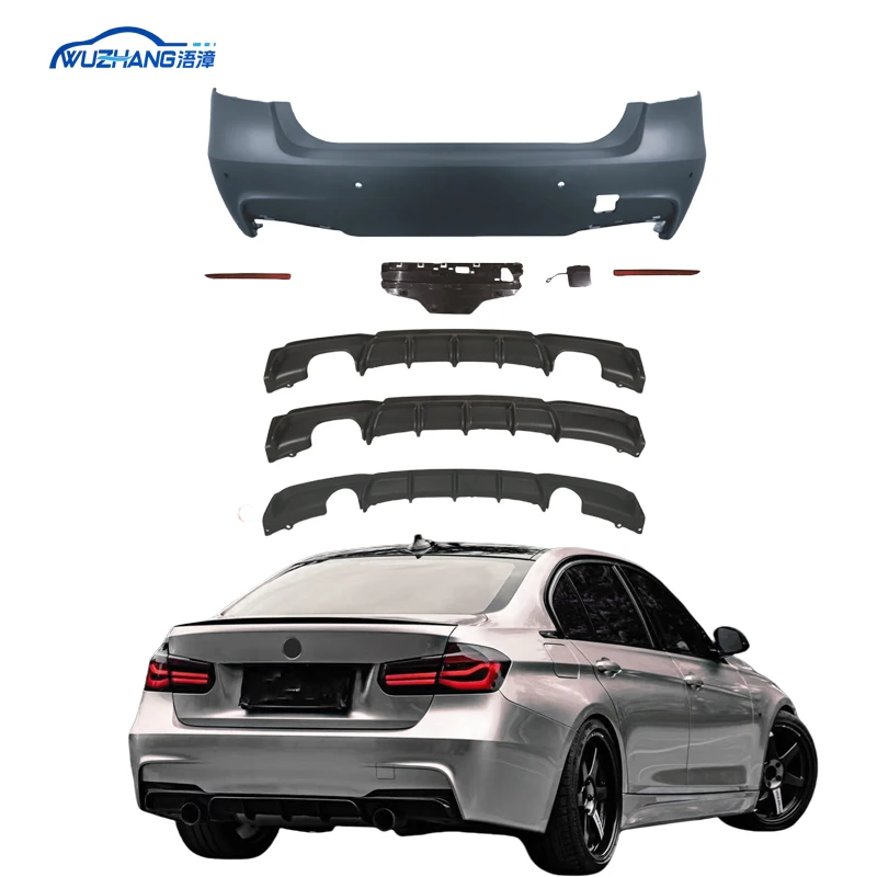 BR For F30 F35 3 Series 2012-2019 Body Kit Upgrade M Sports Rear Bumper Side Skirts & Front Bumper Grille New Plastic Car Part
BR For F30 F35 3 Series 2012-2019 Body Kit Upgrade M Sports Rear Bumper Side Skirts & Front Bumper Grille New Plastic Car Part