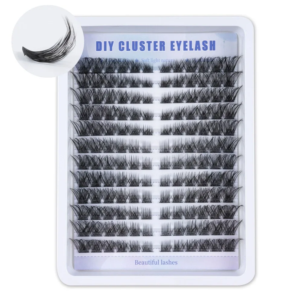 12 Rows Simulation Eye Eyelashes Mix Length Eyelash Extension Individual Lashes Cluster Bushy Natural Curled 3D False Eyelashes
12 Rows Simulation Eye Eyelashes Mix Length Eyelash Extension Individual Lashes Cluster Bushy Natural Curled 3D False Eyelashes