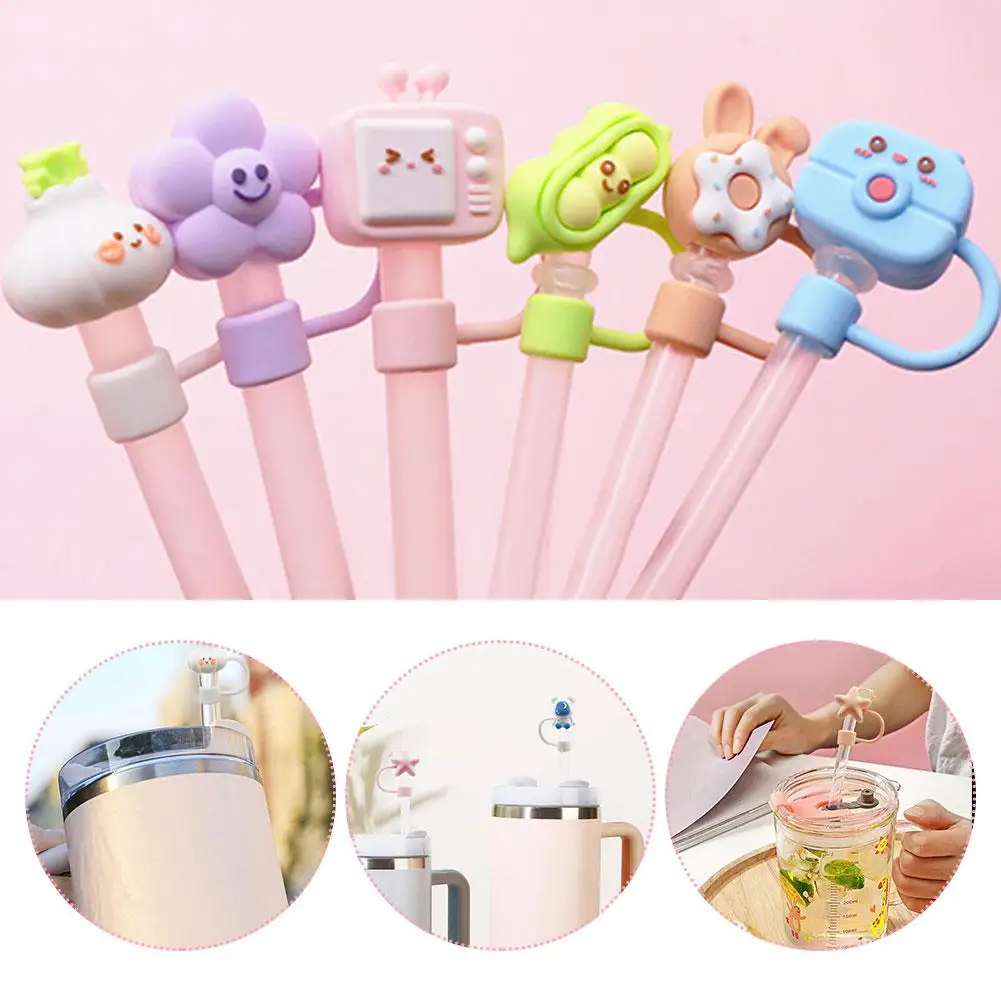 1Pcs Straw Cover Cap For Stanley Cup Silicone Straw Topper Compatible With 30&40Oz Tumbler With Handle Dust-Proof Reusable B1F4
1Pcs Straw Cover Cap For Stanley Cup Silicone Straw Topper Compatible With 30&40Oz Tumbler With Handle Dust-Proof Reusable B1F4