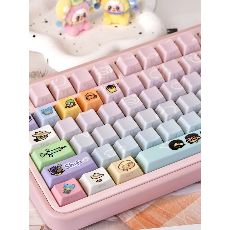 Fearless Contract Wawa Keycap Side Engraving Translucent Five-Sided Dye-SublimationPBTNew original factory highly compatible mec
Fearless Contract Wawa Keycap Side Engraving Translucent Five-Sided Dye-SublimationPBTNew original factory highly compatible mec