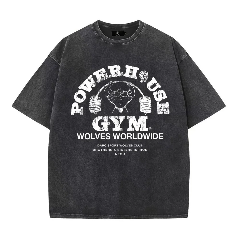 DARCSPORT Co-branded Men's Cotton Washed Short Sleeve Gym Fitness Oversized T-Shirt Summer Loose Casual Men's Short Sleeve Tees
DARCSPORT Co-branded Men's Cotton Washed Short Sleeve Gym Fitness Oversized T-Shirt Summer Loose Casual Men's Short Sleeve Tees