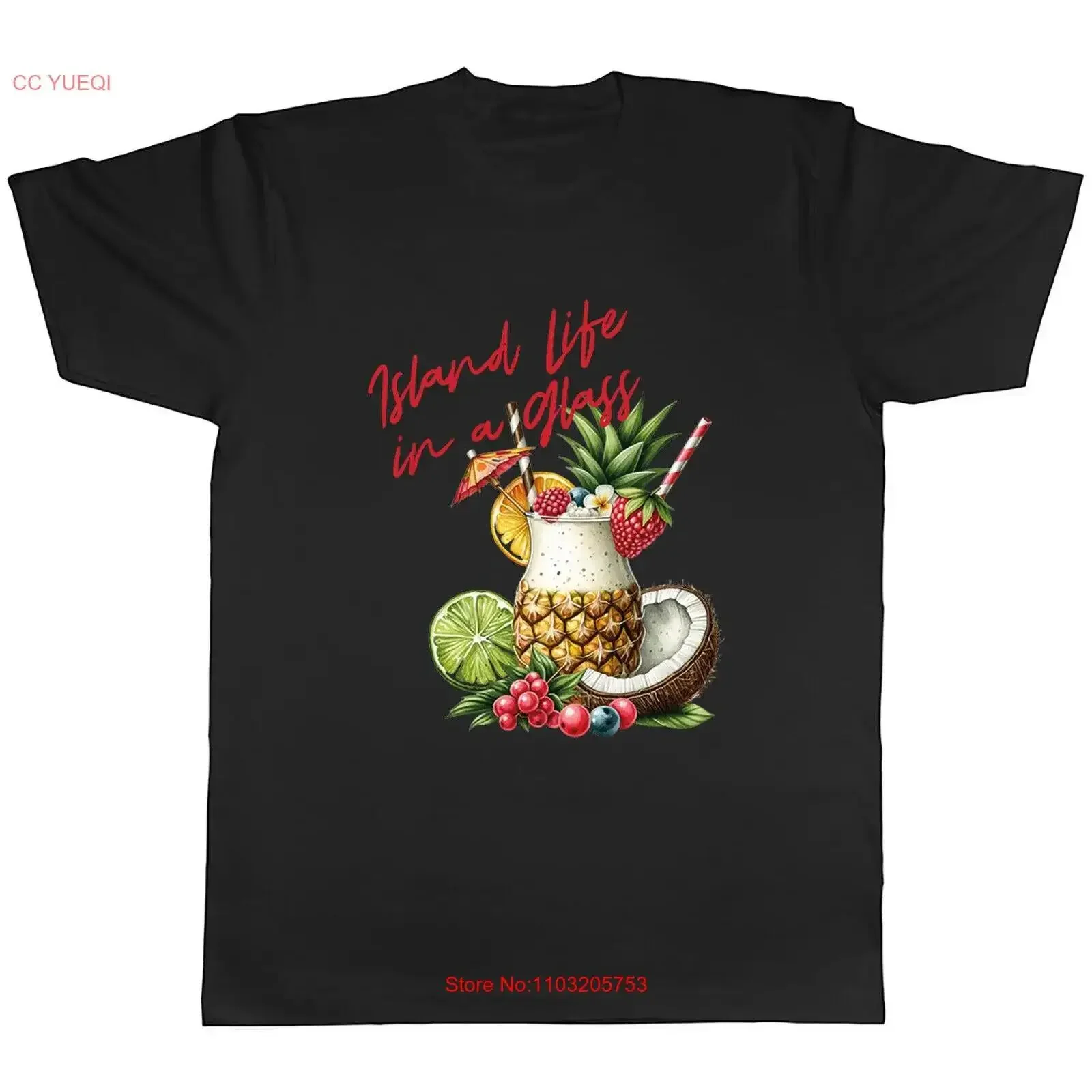 Pina Colada Mens T Shirt Island life in a Glass vintage Washed Slightly designer clothes Top For Everyday Wear streetwear
Pina Colada Mens T Shirt Island life in a Glass vintage Washed Slightly designer clothes Top For Everyday Wear streetwear