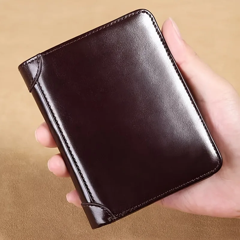 Tri-fold Wallet Fashion Trend Short Men's Coin Purse Driver's License Multi-card Multi-slot Multi-function Card Holder
Tri-fold Wallet Fashion Trend Short Men's Coin Purse Driver's License Multi-card Multi-slot Multi-function Card Holder