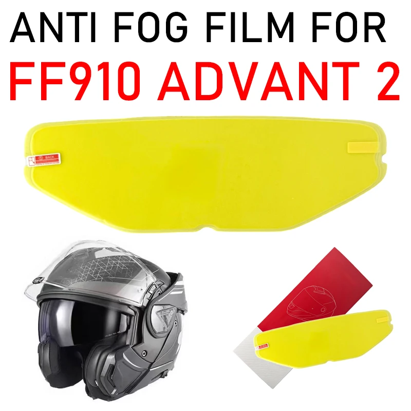 Advant 2 Anti Fog Film for FF910 Advant 2 Helmet Visor Motorcycle Accessories
Advant 2 Anti Fog Film for FF910 Advant 2 Helmet Visor Motorcycle Accessories
