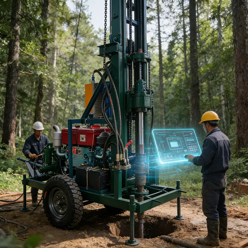 Farm Garden Water Well Drilling Rig Portable Hydraulic Borehole Drilling Machine Deep Well Industrial Drilling Equipment
Farm Garden Water Well Drilling Rig Portable Hydraulic Borehole Drilling Machine Deep Well Industrial Drilling Equipment
