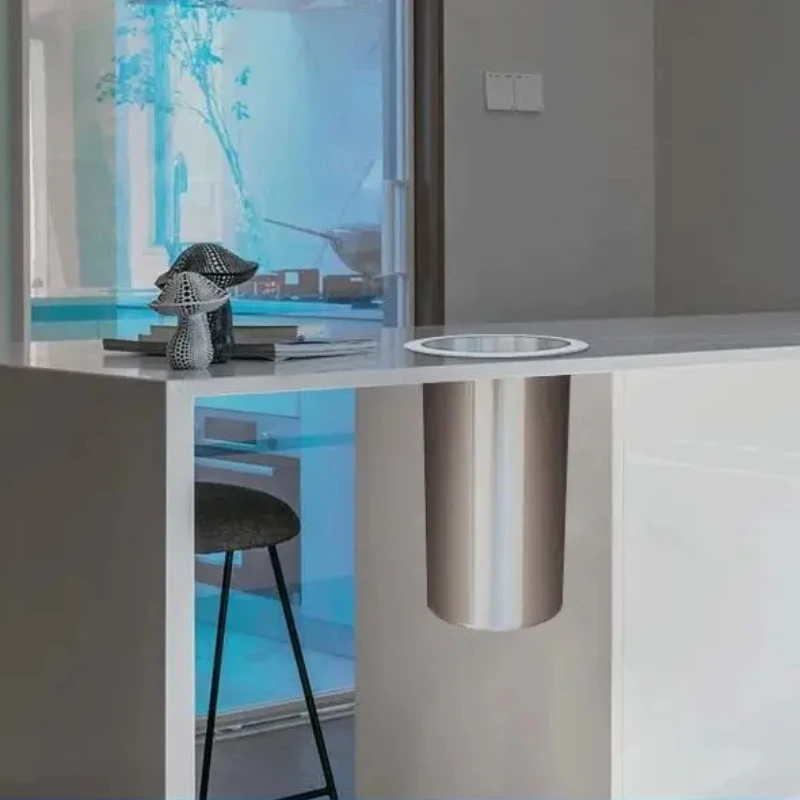 Stainless Steel 304 Square/Round Flip Top Garbage Bin with Dampening, Built-in Trash Can for Bathroom/Kitchen
Stainless Steel 304 Square/Round Flip Top Garbage Bin with Dampening, Built-in Trash Can for Bathroom/Kitchen