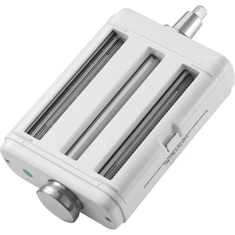 Pasta Attachment for KitchenAid Stand Mixer, 3-IN-1 Stainless Steel Pasta Roller Cutter Set Including Pasta Sheet Roller, Spaghetti and Fettuccine Cutter, 8 Adjustable Thickness Knob Pasta Maker
Pasta Attachment for KitchenAid Stand Mixer, 3-IN-1 Stainless Steel Pasta Roller Cutter Set Including Pasta Sheet Roller, Spaghetti and Fettuccine Cutter, 8 Adjustable Thickness Knob Pasta Maker