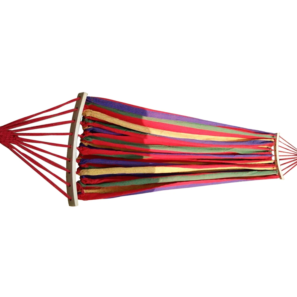 Anti-Rolling Hammock Thickened Widened Stain Resistant Durable Outdoor Hanging Sleeping Bed Foldable Portable Camping Swing 
Anti-Rolling Hammock Thickened Widened Stain Resistant Durable Outdoor Hanging Sleeping Bed Foldable Portable Camping Swing