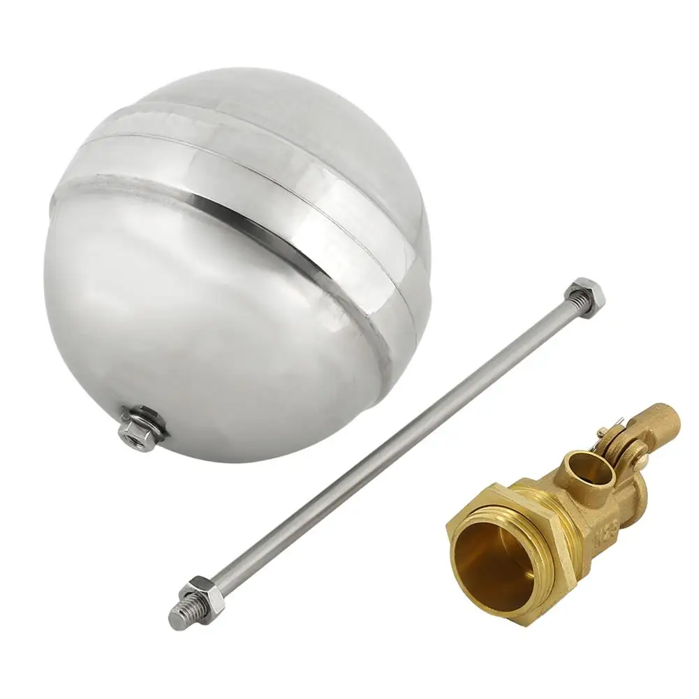 DN25 Float Ball Sensor Valve Brass G1 Male Thread Stainless Steel Water Control
DN25 Float Ball Sensor Valve Brass G1 Male Thread Stainless Steel Water Control