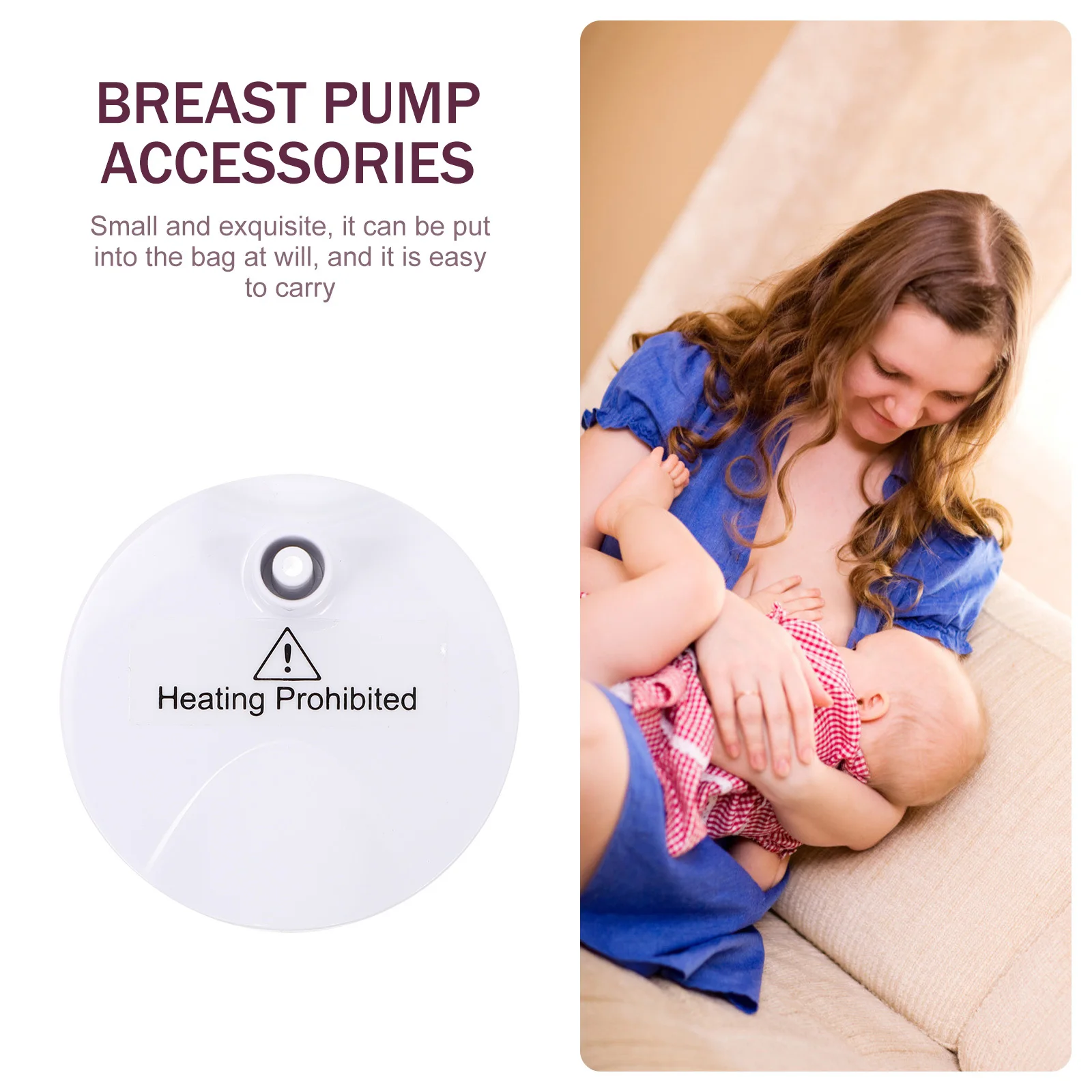 1 шт., аксессуар для молокоотсоса, простая присоска для домашнего использования, портативный инструмент для кормления, легко чистится, прочный полипропиленовый материал, легкий вес 
1 шт., аксессуар для молокоотсоса, простая присоска для домашнего использования, портативный инструмент для кормления, легко чистится, прочный полипропиленовый материал, легкий вес