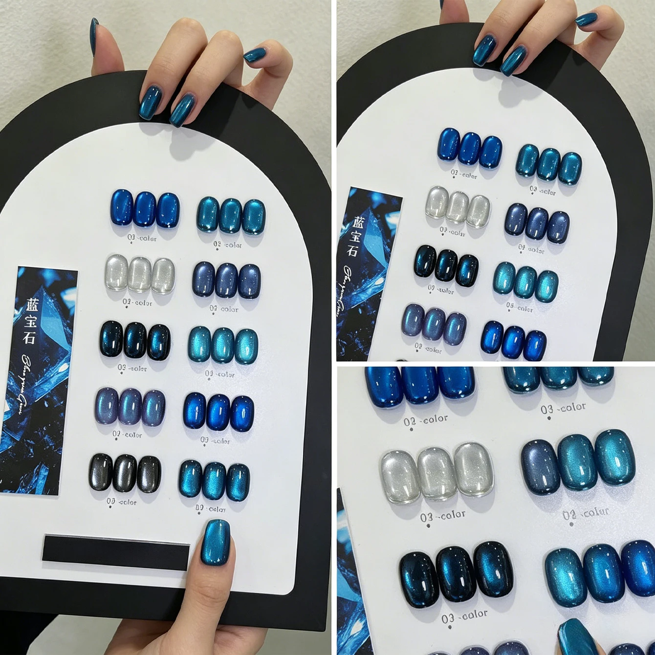 10ML 1PCS 10 Color Sapphire Iceland Blue Special blend Winter Sparkling Glass Bead Klein Blue Cat Eye Trendy Gel Nail Polish
10ML 1PCS 10 Color Sapphire Iceland Blue Special blend Winter Sparkling Glass Bead Klein Blue Cat Eye Trendy Gel Nail Polish