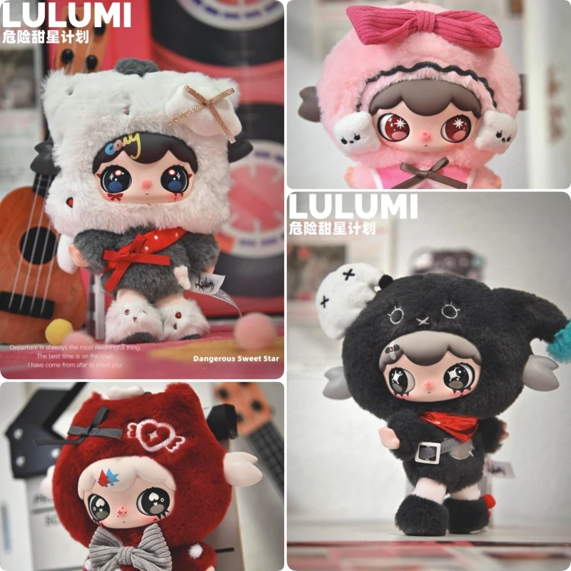 Lulumi Dangerous Sweet Star Project Series слепая коробка Lulumi плюшевая милая виниловая кукла загадочные коробки Kawaii сумка кулон подарок-сюрприз
Lulumi Dangerous Sweet Star Project Series слепая коробка Lulumi плюшевая милая виниловая кукла загадочные коробки Kawaii сумка кулон подарок-сюрприз