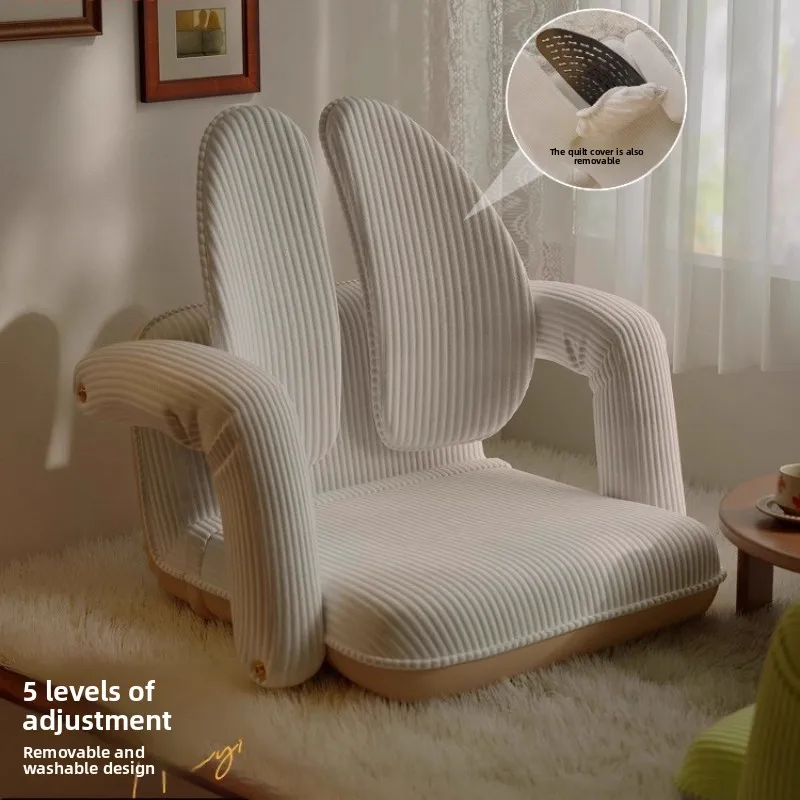 Japanese Lazy Sofa Chair Foldable Floor Seat for Balcony & Tatami Versatile Backrest Lounger Minimalist Aesthetic Armchair
Japanese Lazy Sofa Chair Foldable Floor Seat for Balcony & Tatami Versatile Backrest Lounger Minimalist Aesthetic Armchair