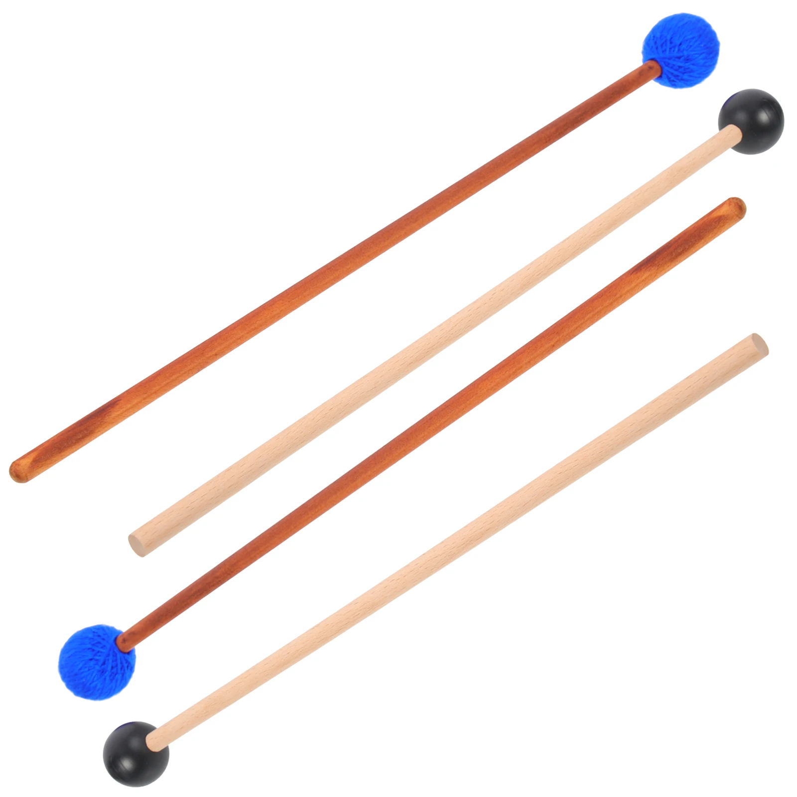 2 Pairs Percussion Stick Marimba Hammer Xylophone Sticks Gavel Yarn Bell Mallets
2 Pairs Percussion Stick Marimba Hammer Xylophone Sticks Gavel Yarn Bell Mallets