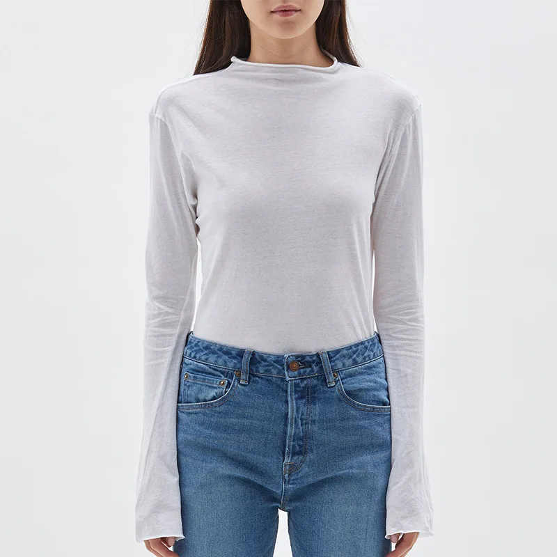 Early Autumn New Arrival Women'S Long-Sleeve Straight-Cut Rolled-Hem Twist-Seam Base Layer
Early Autumn New Arrival Women'S Long-Sleeve Straight-Cut Rolled-Hem Twist-Seam Base Layer