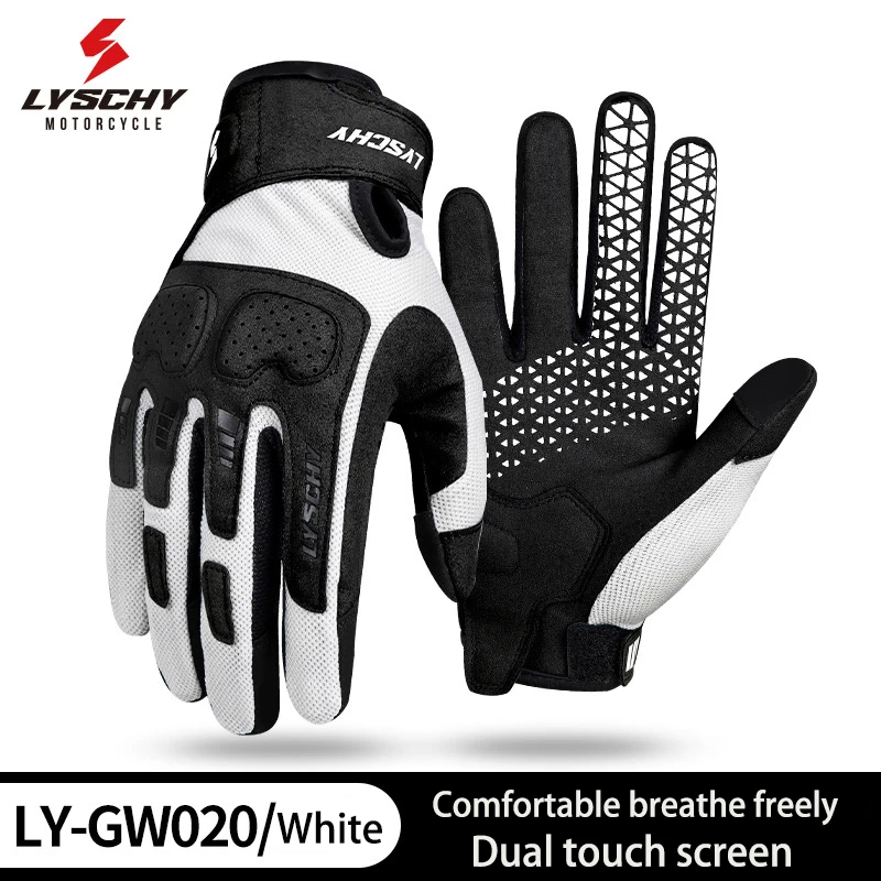 2025 Hot Sell Motorcycle Riding Gloves Breathable Touchscreen Cycling equipment Full Finger Knuckle Protection Outdoor Sports
2025 Hot Sell Motorcycle Riding Gloves Breathable Touchscreen Cycling equipment Full Finger Knuckle Protection Outdoor Sports