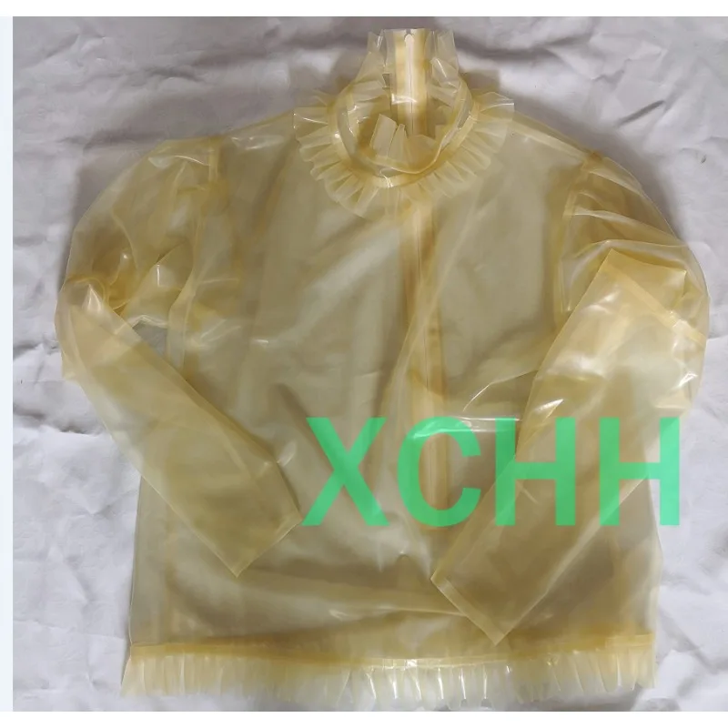 Transparent Latex Tank Top Women Back Zip Bodycon Party Club Costume
Transparent Latex Tank Top Women Back Zip Bodycon Party Club Costume