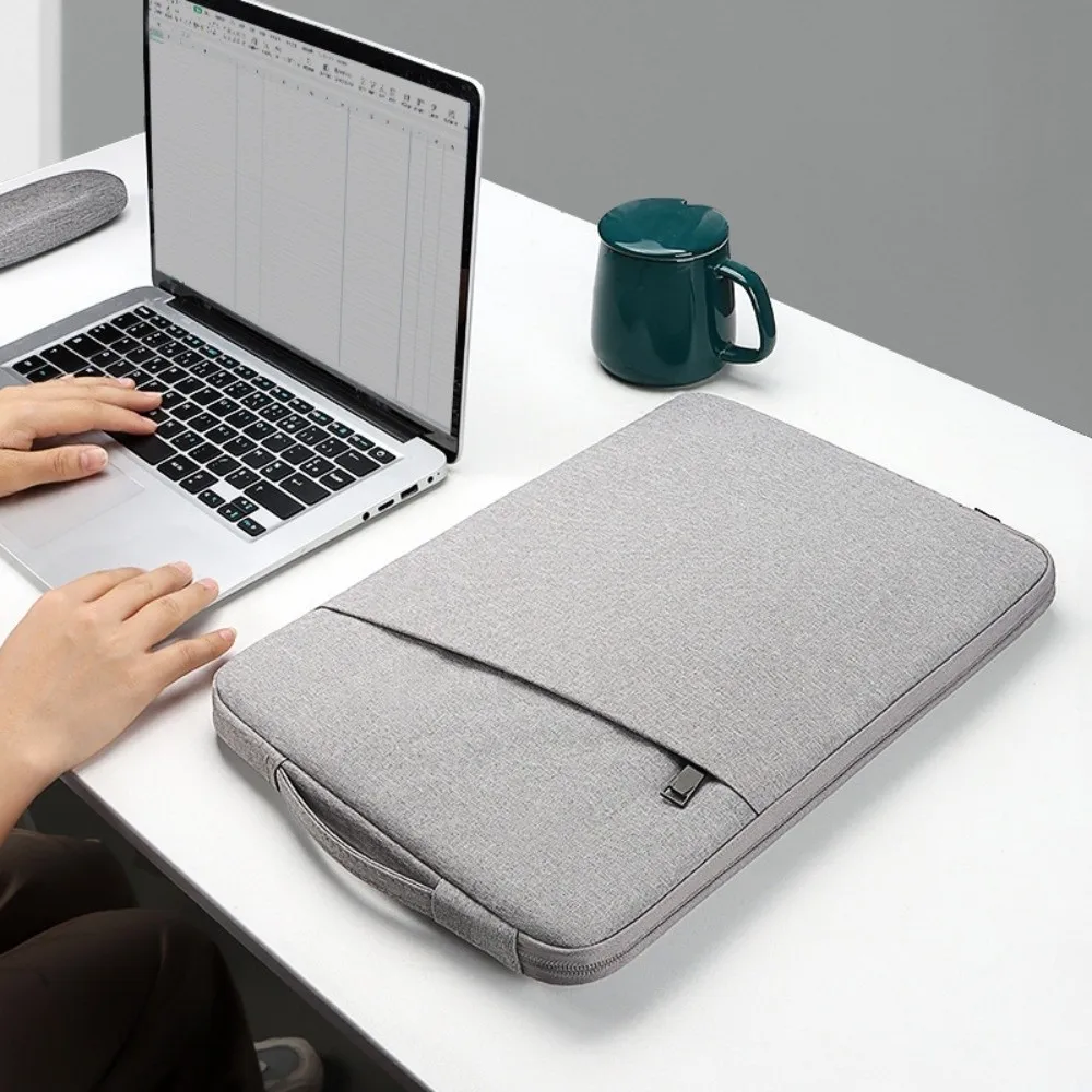 With Handle Portable Laptop Bags Lightweight Dual Zipper Laptop Case Soft Material Waterproof Notebook Sleeve Business Briefcase
With Handle Portable Laptop Bags Lightweight Dual Zipper Laptop Case Soft Material Waterproof Notebook Sleeve Business Briefcase