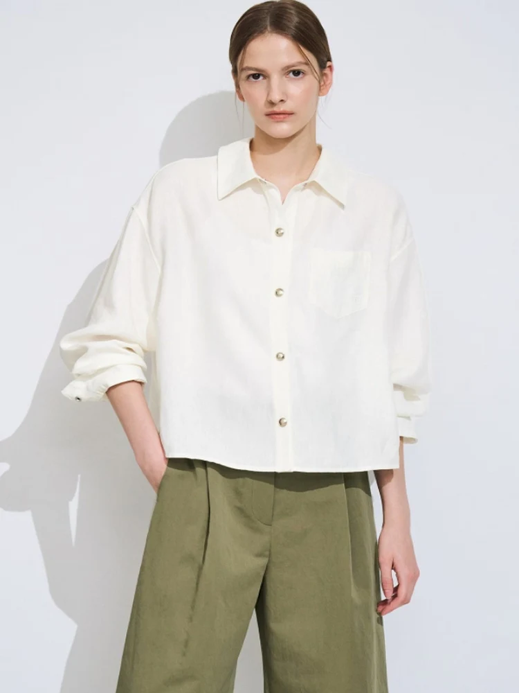 Casual Cotton Linen irt Autumn 2025 New Sle Korean Simple Ele Daily Matched Belted Embroidered Patch ket Women's S...
Casual Cotton Linen irt Autumn 2025 New Sle Korean Simple Ele Daily Matched Belted Embroidered Patch ket Women's S...