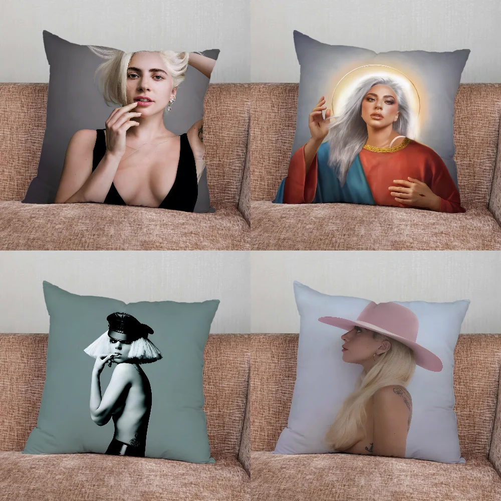 Singer L-Lady G-Gaga Pillow Case For Home Bedroom Car Office Decoration Living Room Sofa Cushion Cover Suitable
Singer L-Lady G-Gaga Pillow Case For Home Bedroom Car Office Decoration Living Room Sofa Cushion Cover Suitable