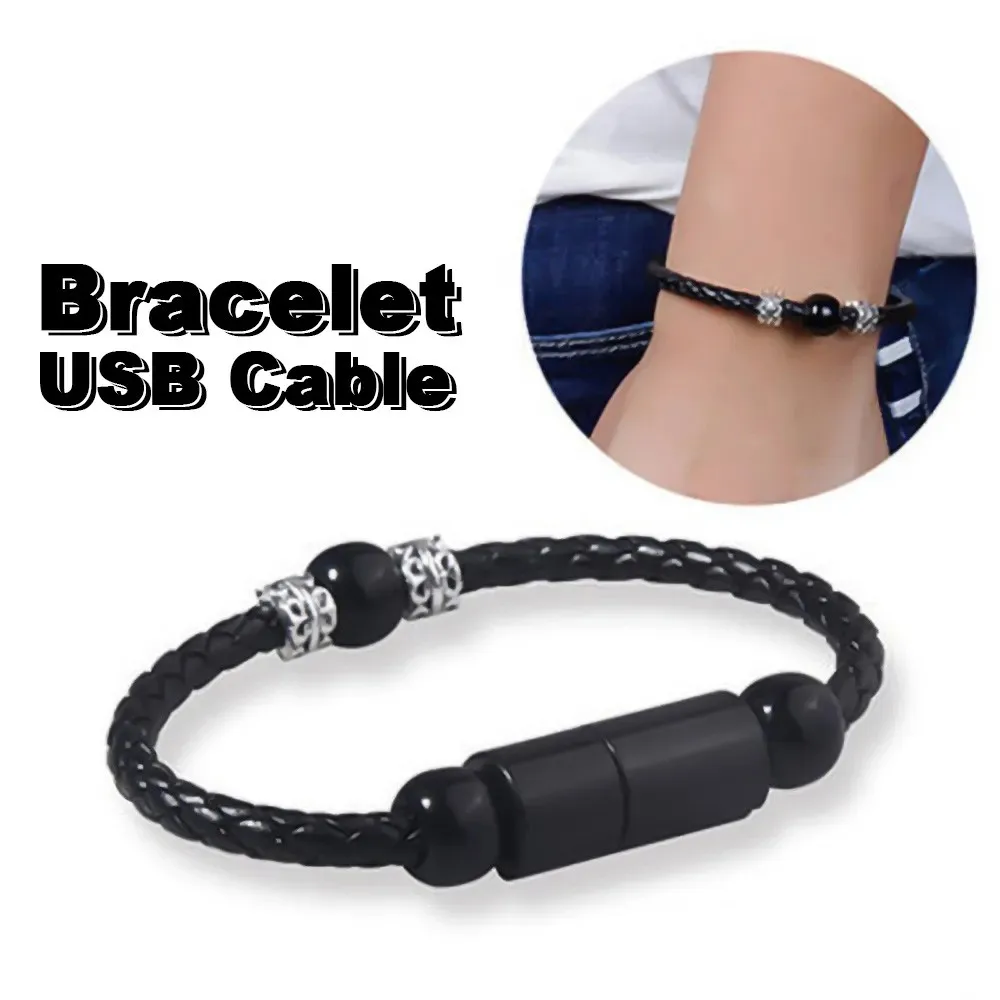 22CM Bracelet USB Charging Cable Type C Microusb Portable Charging Cable For Huawei Xiaomi Samsung Mobile Battery Charger Cord
22CM Bracelet USB Charging Cable Type C Microusb Portable Charging Cable For Huawei Xiaomi Samsung Mobile Battery Charger Cord