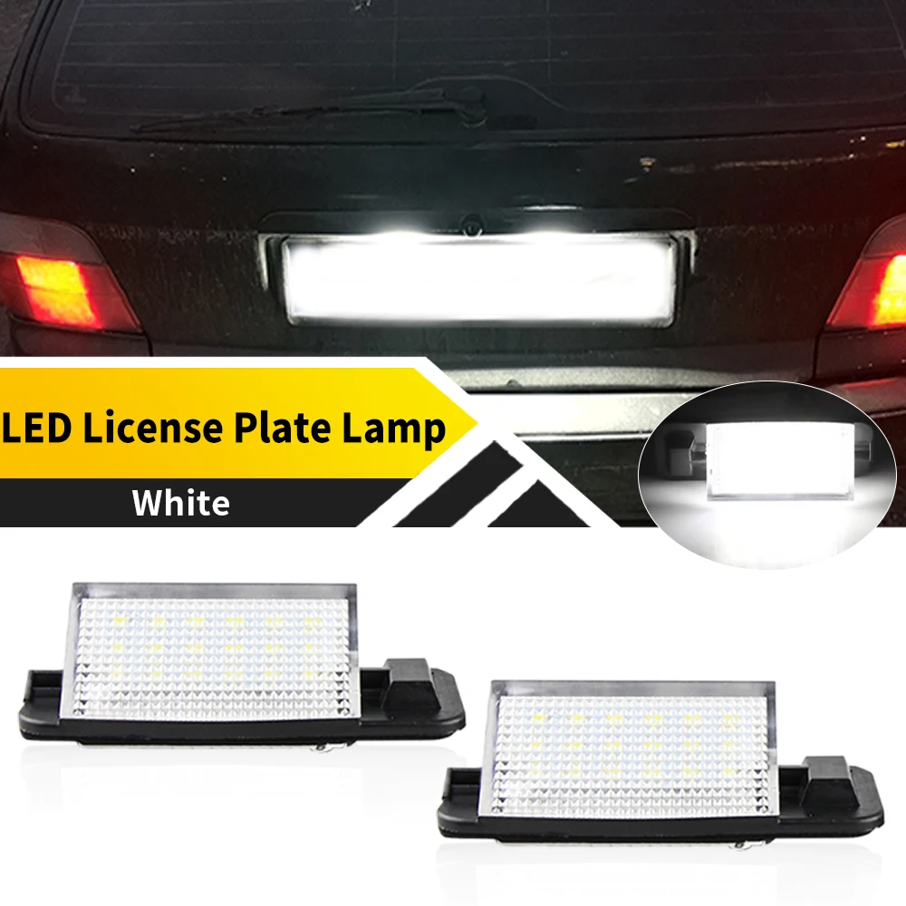 2PCS White Canbus Rear License Plate Tag Lights LED for For BMW 3-series E36 318i, 318is, 318ti 1992-1998
2PCS White Canbus Rear License Plate Tag Lights LED for For BMW 3-series E36 318i, 318is, 318ti 1992-1998