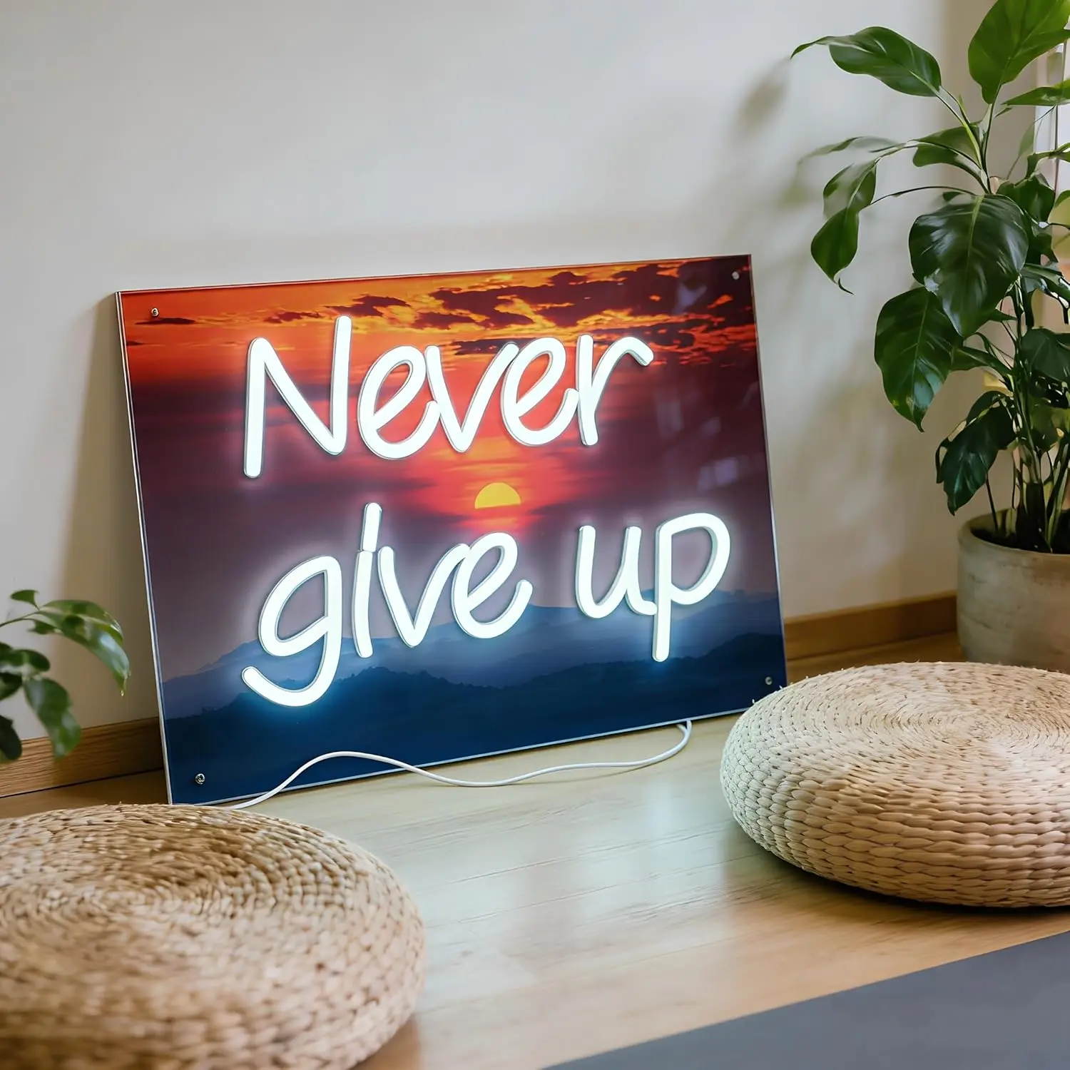 Never Neon Sign For Wall Decor for Wedding Birthday Party Bedroom Home Light Up Sign USB Powered Dimmable Decor
Never Neon Sign For Wall Decor for Wedding Birthday Party Bedroom Home Light Up Sign USB Powered Dimmable Decor