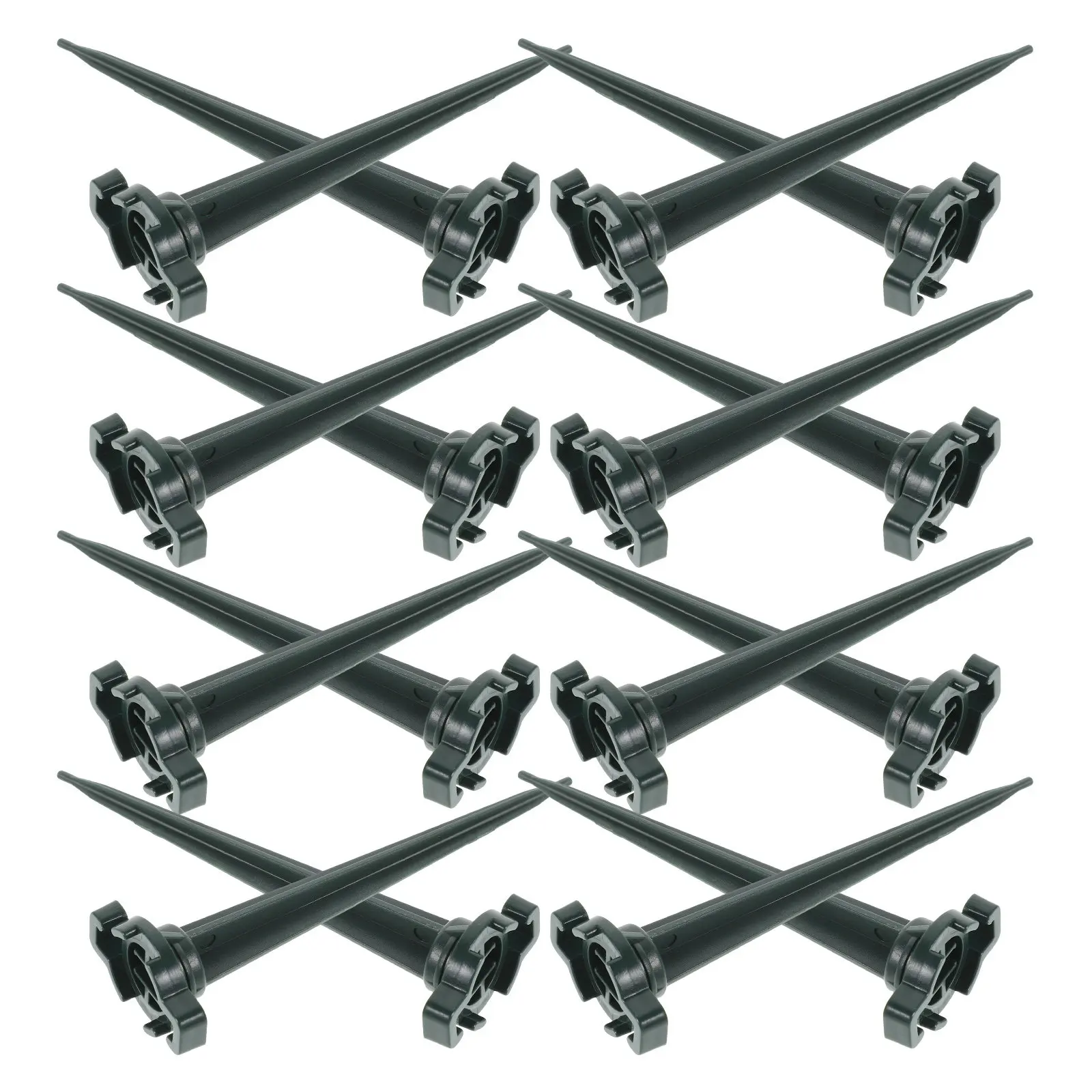 50Pcs Plastic Landscape Light Stakes Heavy Duty Weatherproof Ground Spikes for Garden Lawn Courtyard Solar Pathway Lighting
50Pcs Plastic Landscape Light Stakes Heavy Duty Weatherproof Ground Spikes for Garden Lawn Courtyard Solar Pathway Lighting