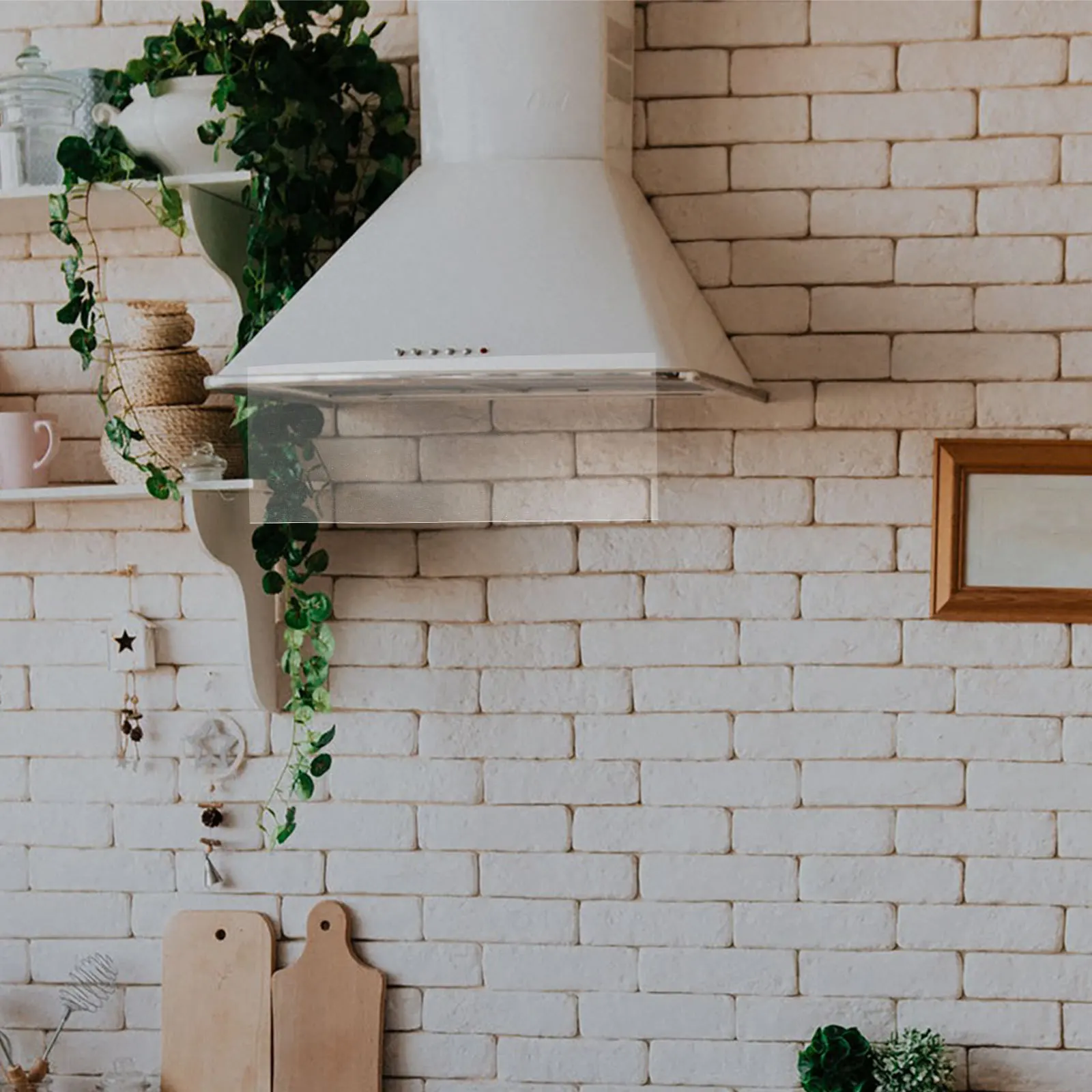 Smoke Concentration Guard for Kitchen Hood with Integrated Design Easy Install Baffle for Range Hood Ventilation Shield
Smoke Concentration Guard for Kitchen Hood with Integrated Design Easy Install Baffle for Range Hood Ventilation Shield