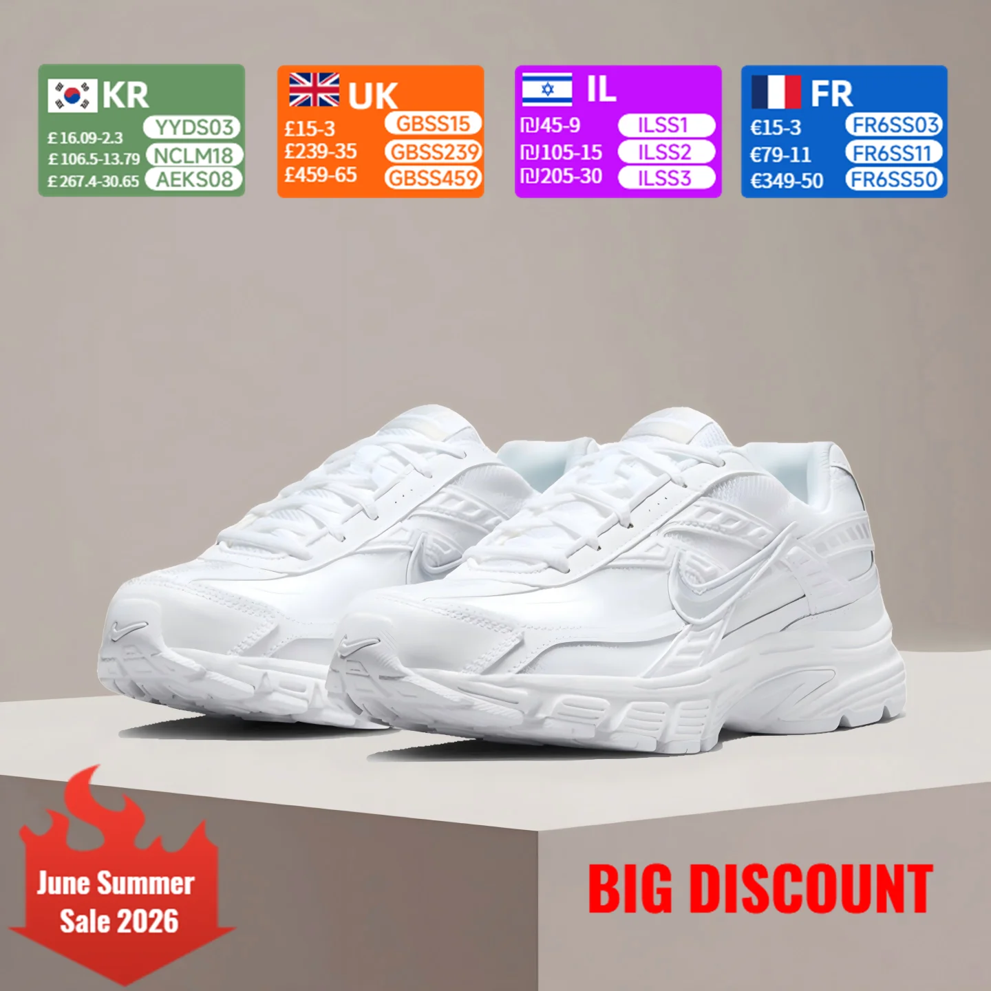 Nike INITIATOR Breathable Running Shoes Retro Running Shoes Slip-Resistant & Durable Cushioning Design Black FZ9020-100
Nike INITIATOR Breathable Running Shoes Retro Running Shoes Slip-Resistant & Durable Cushioning Design Black FZ9020-100