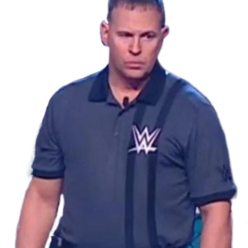 Wrestling Red Logo Monday Night Raw Referee Shirt T-shirt Breathable motorcycle riding tops
Wrestling Red Logo Monday Night Raw Referee Shirt T-shirt Breathable motorcycle riding tops
