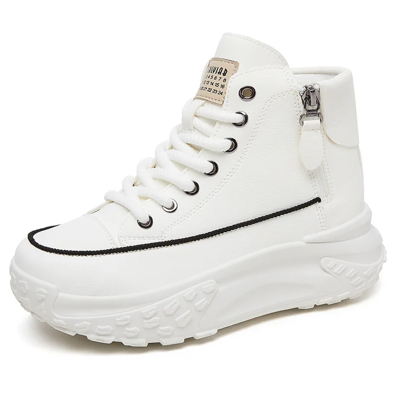 New Height-increasing Women's Boots Thick-soled High-top Casual Shoes Fashionable Women's Shoes Comfortable Soft-soled Shoes
New Height-increasing Women's Boots Thick-soled High-top Casual Shoes Fashionable Women's Shoes Comfortable Soft-soled Shoes