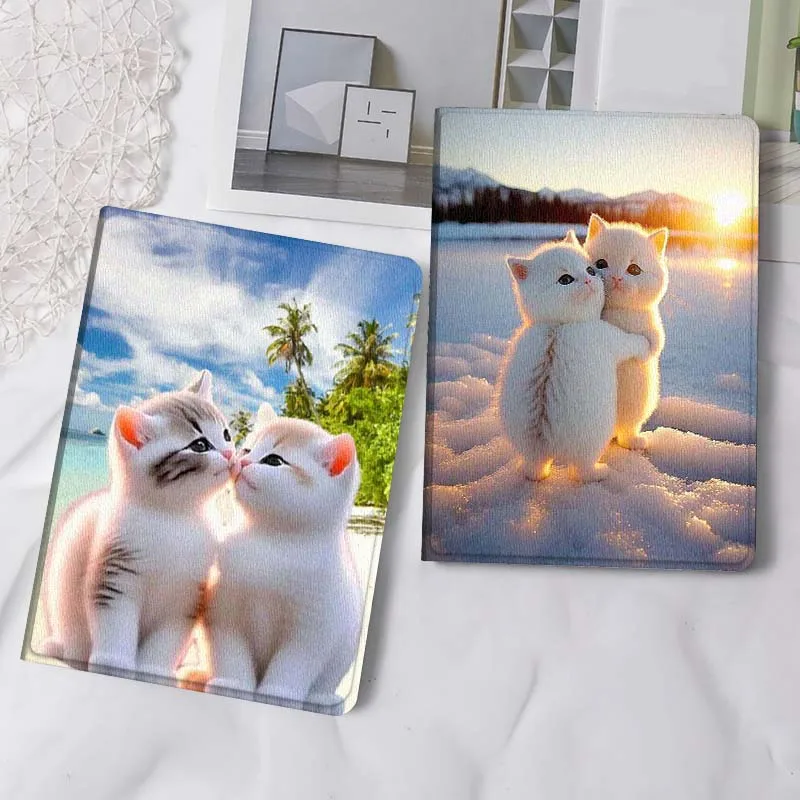 Cute White Kitten Snow Gift For iPad Pro Air Mini 2 3 4 5 6 7 6th 7th 10th 11th 10.2 9.7 10.5 11 Foldable Tablet Case
Cute White Kitten Snow Gift For iPad Pro Air Mini 2 3 4 5 6 7 6th 7th 10th 11th 10.2 9.7 10.5 11 Foldable Tablet Case