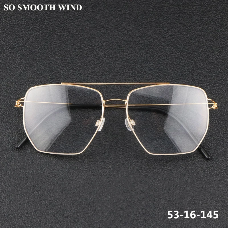 Denmark Brand Titanium Irregular Square Glasses Frame Men Women Double-Beam Design Eyeglasses Screwless Eyewear Spectacles Edwin
Denmark Brand Titanium Irregular Square Glasses Frame Men Women Double-Beam Design Eyeglasses Screwless Eyewear Spectacles Edwin