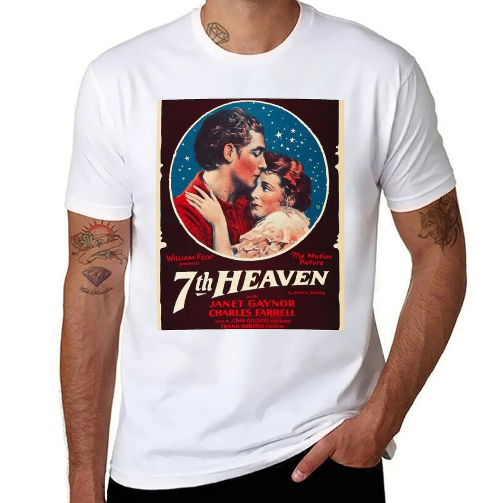 7th Heaven (1927) Theatrical Poster T-Shirt anime tshirt cotton t shirts high quality T-Shirt
7th Heaven (1927) Theatrical Poster T-Shirt anime tshirt cotton t shirts high quality T-Shirt