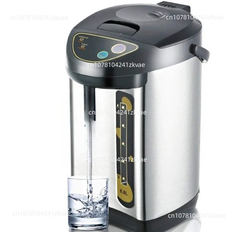 Электрический чайник с изоляцией гребной воды, 6,8 л, диспенсер для воды с постоянной температурой, автоматический диспенсер для кипящей воды большой емкости
Электрический чайник с изоляцией гребной воды, 6,8 л, диспенсер для воды с постоянной температурой, автоматический диспенсер для кипящей воды большой емкости