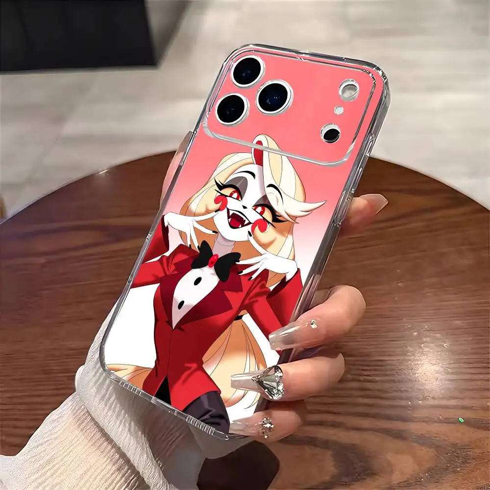 H-Hazbin H-Hotel Charlie Morningstar Phone Case For iPhone 17 16 15 14 13 12 11 Mini Pro Max Plus Transparent Cover
H-Hazbin H-Hotel Charlie Morningstar Phone Case For iPhone 17 16 15 14 13 12 11 Mini Pro Max Plus Transparent Cover