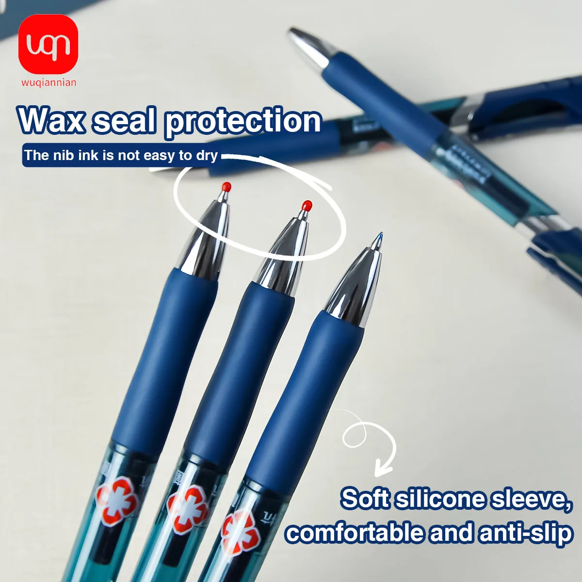 WQN 12PCS Retractable Medical Prescription Pen Blue Ink Smooth Writing Gel Pen for Nurses Students Healthcare Professionals
WQN 12PCS Retractable Medical Prescription Pen Blue Ink Smooth Writing Gel Pen for Nurses Students Healthcare Professionals