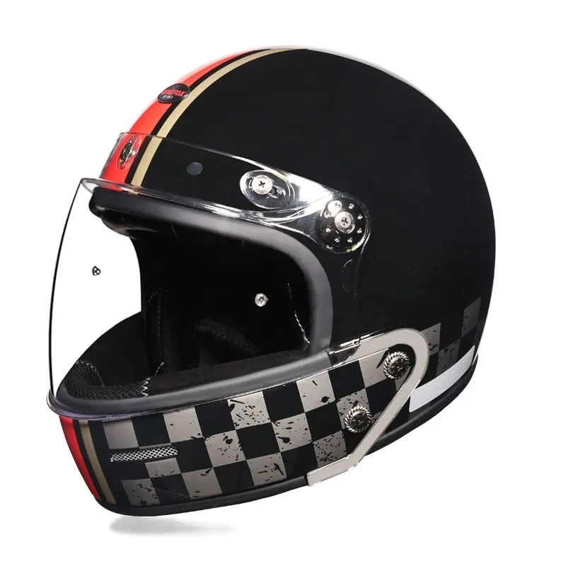 New Vintage Flame Red Motorcycle Helmet American Biker Wind Helmet DOT Certification Ventilated Comfortable Retro Helmet
New Vintage Flame Red Motorcycle Helmet American Biker Wind Helmet DOT Certification Ventilated Comfortable Retro Helmet