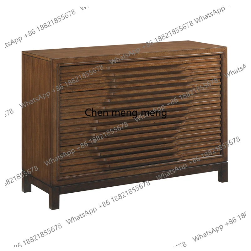 Style solid wood dining side cabinet retro brown old drawers storage porch guest dining room furniture customization
Style solid wood dining side cabinet retro brown old drawers storage porch guest dining room furniture customization