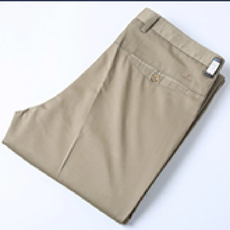 Summer Business Casual Pants Men's Thin and Silky Breathable High Waist Loose Straight Daily Office Large Size Suit Pants
Summer Business Casual Pants Men's Thin and Silky Breathable High Waist Loose Straight Daily Office Large Size Suit Pants