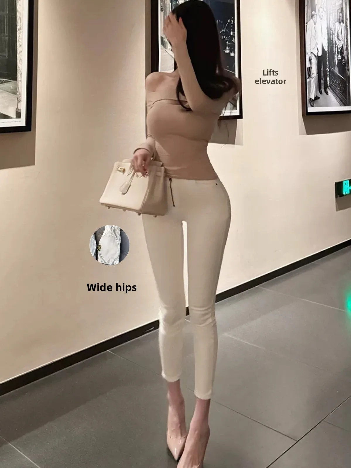 White Lovers Fce Lined Slim Fit Denim Jeans Zipper High Waist Korean Sle Women's Autumn Winter Tight Slim Nine Point Pants
White Lovers Fce Lined Slim Fit Denim Jeans Zipper High Waist Korean Sle Women's Autumn Winter Tight Slim Nine Point Pants